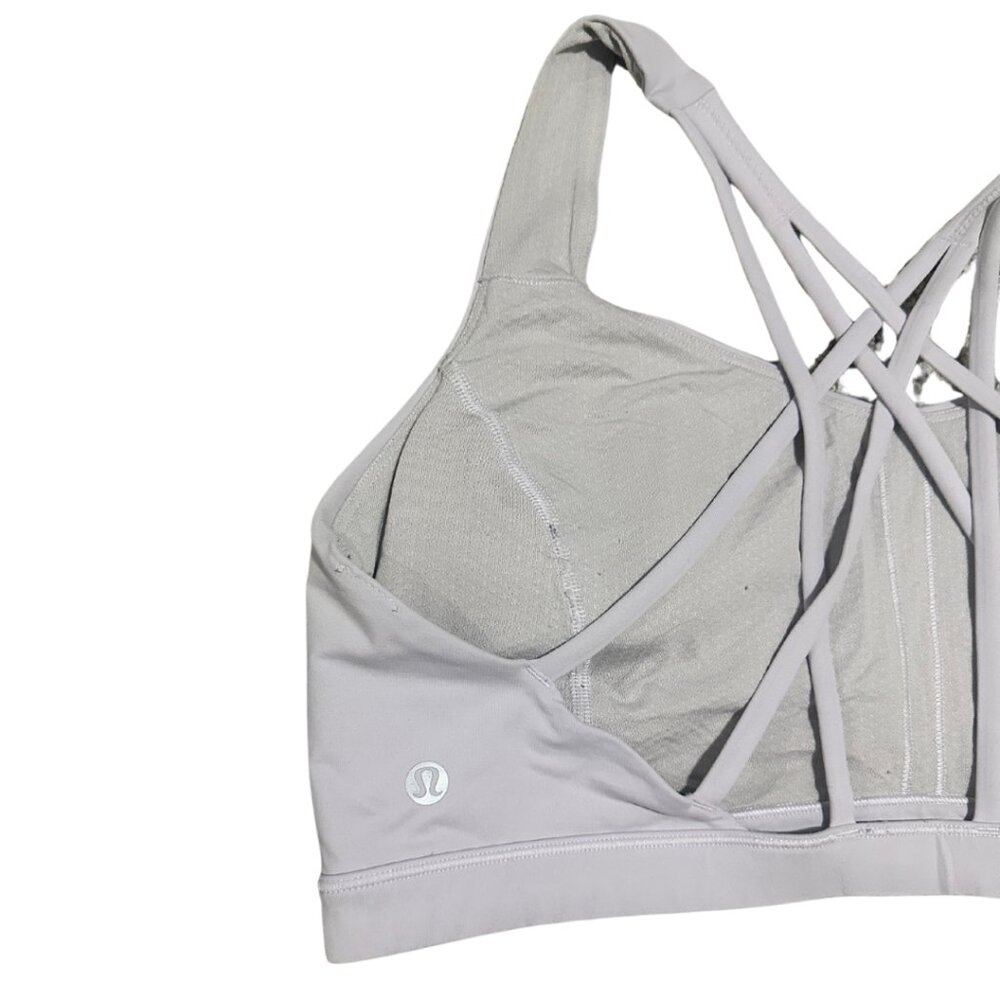 lululemon athletica Light Gray Sports Bra - Picture 3 of 3